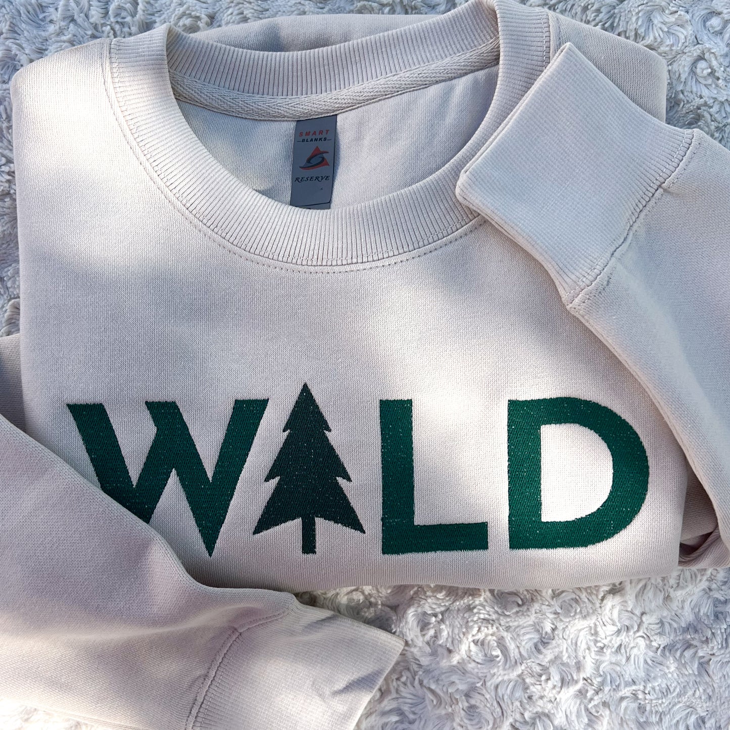 Wild Embroidered Sweatshirt Crewneck