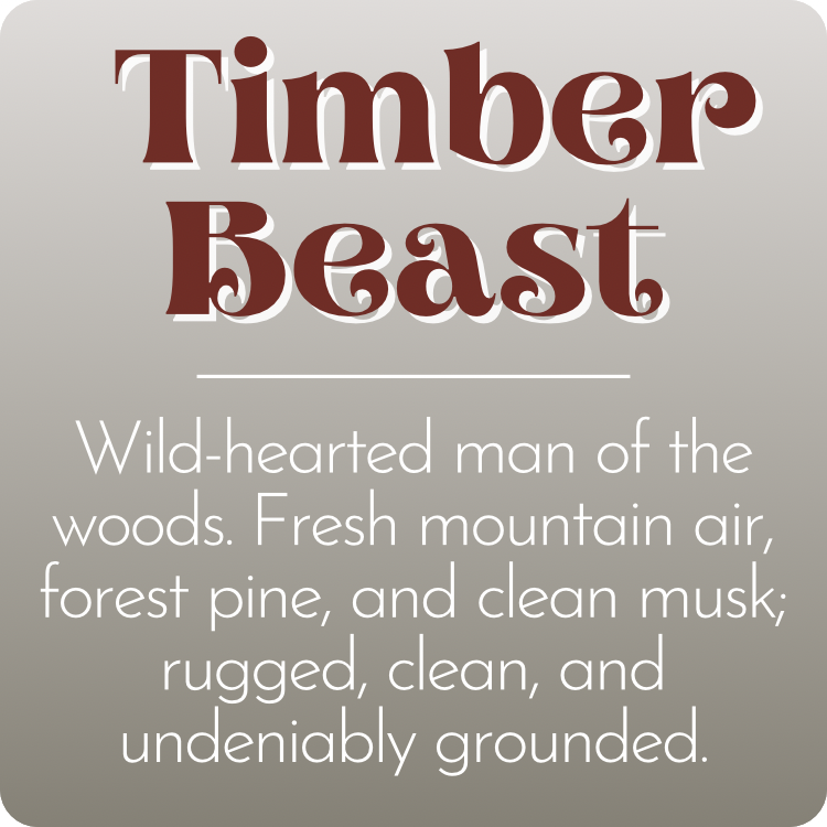 Timber Beast Beeswax Melts - Box of 2