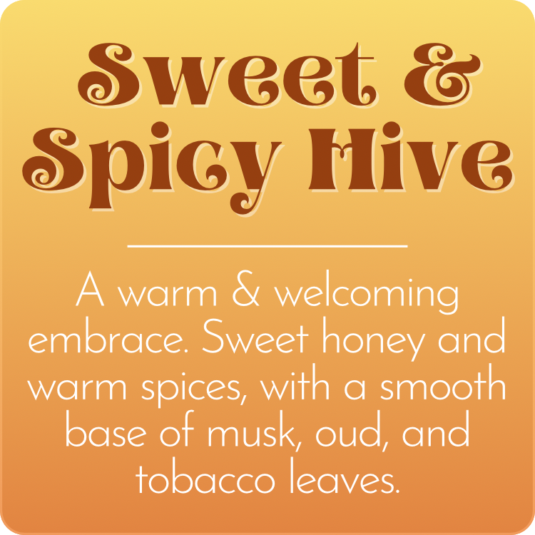 Sweet and Spicy Hive Beeswax Melts - Box of 2