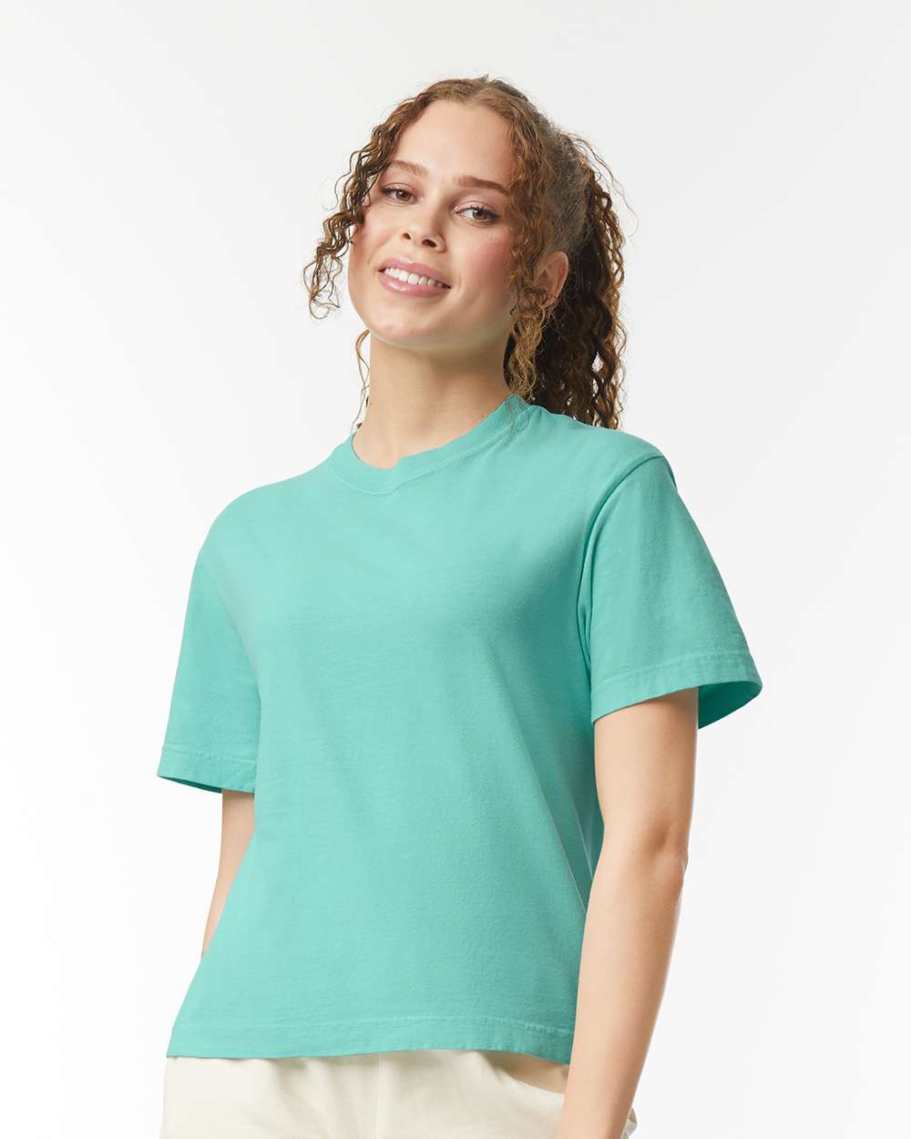 Outdoorsy Period Embroidered Boxy T-Shirt