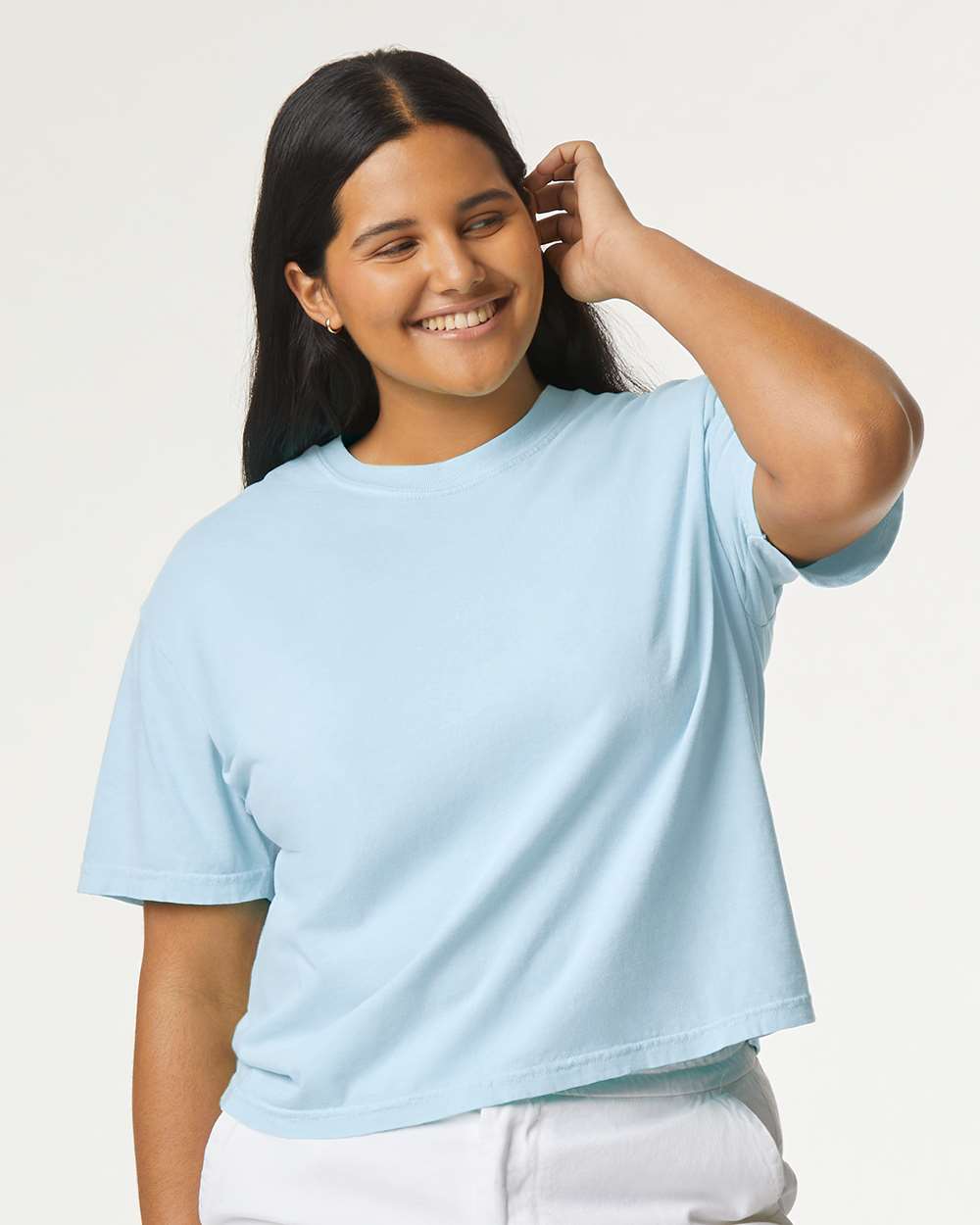 Outdoorsy Period Embroidered Boxy T-Shirt